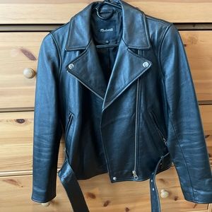 Madewell Ultimate Leather Motorcycle Jacket